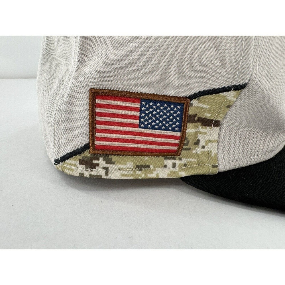 ERA ATLANTA FALCONS Salute To Service Fitted Hat Cap Size 7 5/8 New USA​​​ - Picture 6 of 11